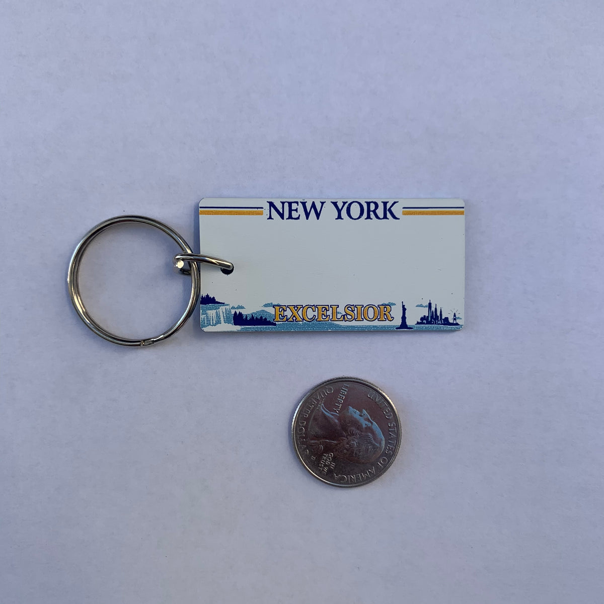 Custom Vehicle Registration Plate Keyring New York License -   Number  plate, Personalized license plates, Perfect valentines gift