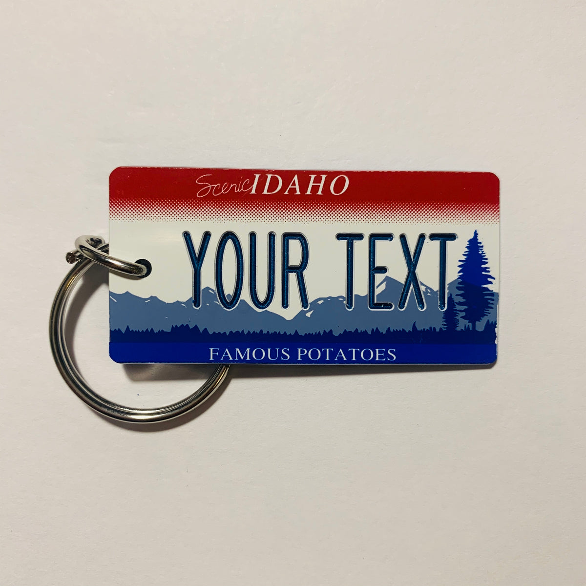 Idaho License Plate Keychain Cars & Keychains