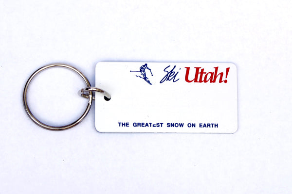 Utah License Plate Keychain