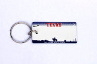 Texas License Plate Keychain