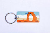 Utah License Plate Keychain