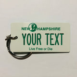 New Hampshire License Plate Keychain