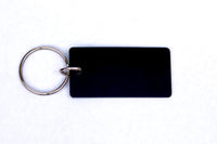 Wyoming License Plate Keychain