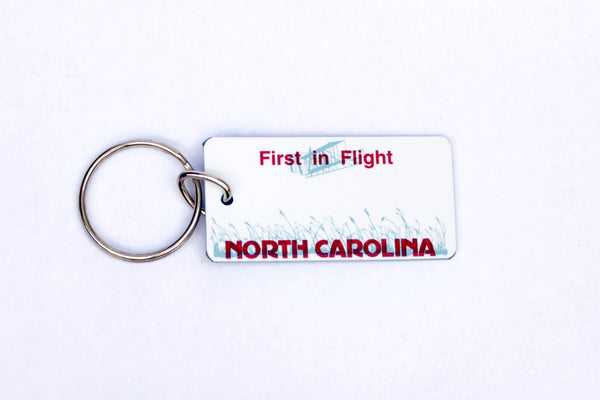North Carolina License Plate Keychain