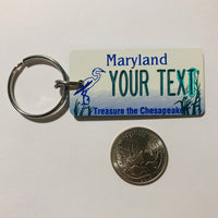 Maryland License Plate Keychain
