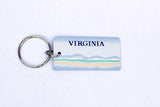 Virginia License Plate Keychain