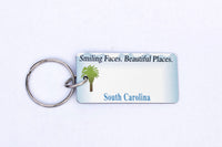 South Carolina License Plate Keychain