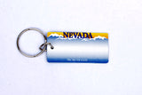 Nevada License Plate Keychain