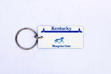Kentucky License Plate Keychain