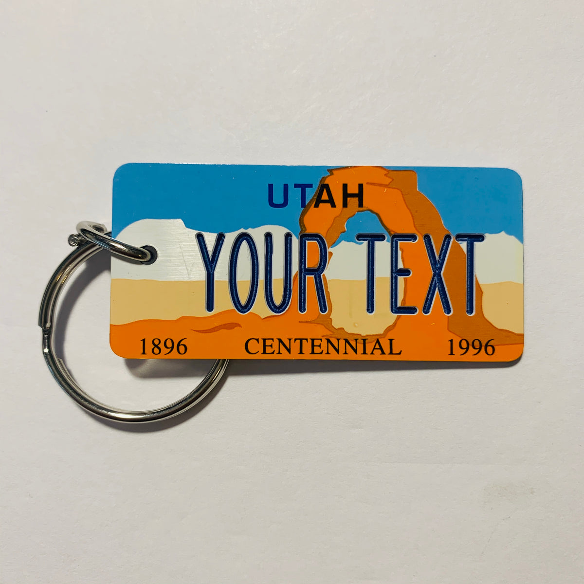 Utah License Plate Keychain – Cars & Keychains